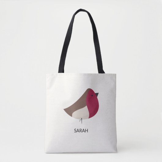 ロビンレッドバスト トートバッグ (正面)