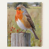 ロビンレッドバスト プランナー手帳 (裏面)