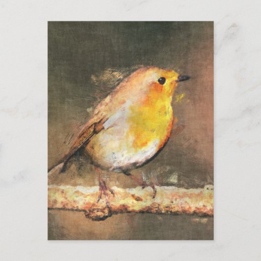 ロビンレッドバスト ポストカード (正面)