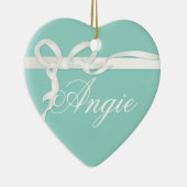 ロビン卵のカスタムなオーナメント セラミックオーナメント (右)