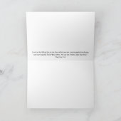 ロビン図解入りの、写真付きの聖なる書物、 経典カードマタイ6:26 カード (内部)