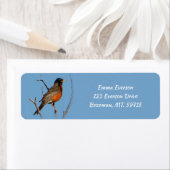 ロビン差出人住所 ラベル (インサイチュ)