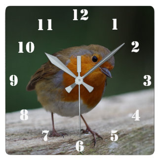 ロビン時計 スクエア壁時計