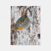 ロビン毛布 フリースブランケット (正面)