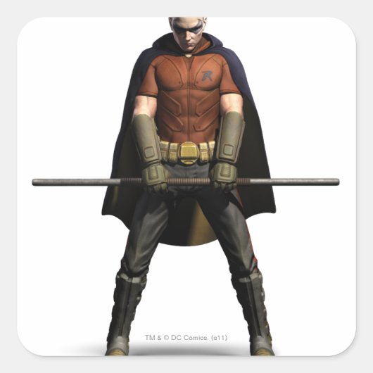 ロビン色 スクエアシール (正面)