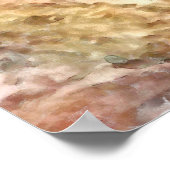 ロビン芸術的レッドブレスト止まり ポスター (角)