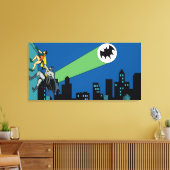 ロビン・アンド・バットマン登山 キャンバスプリント (インサイチュ (リビング))