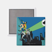 ロビン・アンド・バットマン登山 マグネット (正面/裏面)