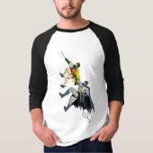 ロビン・アンド・バットマン登山 Tシャツ (正面)