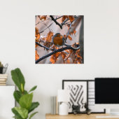 ロビン・イン・ザ・ヘッジ ポスター (ホームオフィス)