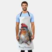 ロビン・ウィンターデライトカスタム エプロン (着用した状態)