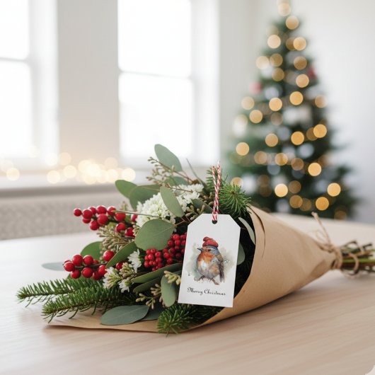 ロビン・ウィンターデライトカスタム ギフトタグ