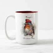 ロビン・ウィンターデライトカスタム ツートーンマグカップ (左)