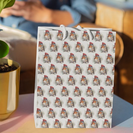 ロビン・ウィンターデライト ラージペーパーバッグ