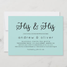 ロビン・エグミニマル・ブルー彼と彼のカップルのシャワー