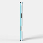 ロビン・エッグブルーと白ストライプの色 Case-Mate iPhoneケース (裏面 / 右)