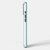 ロビン・エッグブルーと白ストライプの色 Case-Mate iPhoneケース (裏面 / 左)