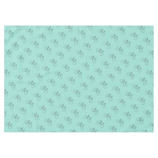 ロビン・エッグブルーの自転車パタエレガントーン テーブルクロス (正面(横))