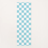 ロビン・エッグブルー（白い四角い模様） ヨガマット (正面)