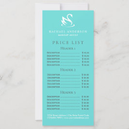 ロビン・エッグ・ブルーのミニマリストにスワンロゴ