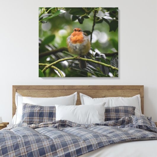 ロビン キャンバスプリント (インサイチュ (寝室))