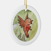 ロビン セラミックオーナメント (右)