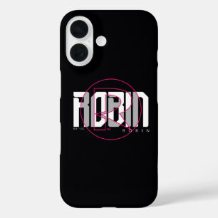 ロビン ハイテク 名前 グラフィック iPhone 16ケース