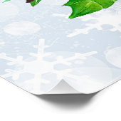 ロビン・バード・オン・ホリー・ウォーター絵画カラー ポスター (コーナー)