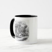 ロビン・フッドおよびリッタジャン マグカップ (正面左)