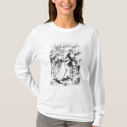 ロビン・フッドおよび司教 Tシャツ (正面)