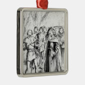 ロビン・フッドおよび王リチャード一世 メタルオーナメント (右)