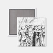 ロビン・フッドとキング・リチャード1世 マグネット (正面/裏面)