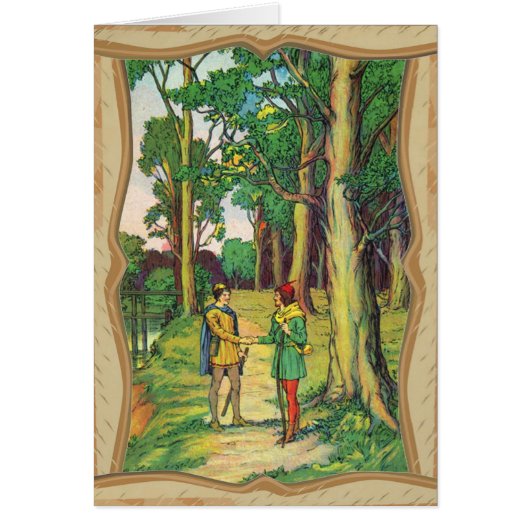 ロビン・フッドとリトル・ジョン (正面)