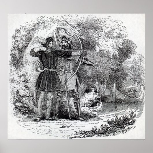 ロビン・フッドとリトル・ジョン ポスター (正面)