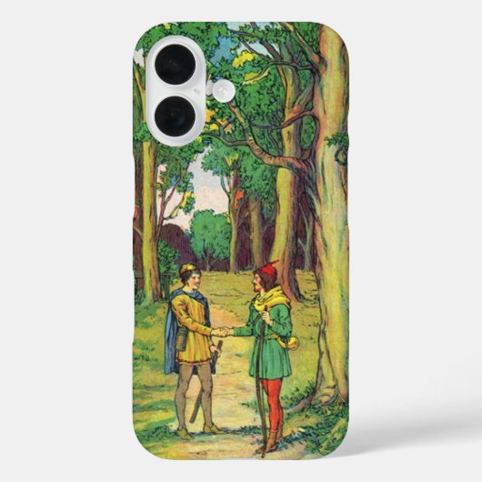 ロビン・フッドとリトル・ジョン Case-Mate iPhoneケース (裏面)