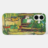 ロビン・フッドとリトル・ジョン Case-Mate iPhoneケース (裏面 (横))