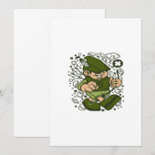 ロビン・フッド少年 招待状 (正面/裏面)