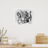 ロビン・フッド、スカーレットとジョン ポスター (キッチン)