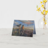 ロビン フリーダム 4 x 5.6 カード (黄色い花)