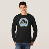 ロビン・プフィン鳥学校の動物ビオロでの初日 Tシャツ (正面フル)