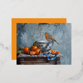 ロビン – ホイルポストカード 箔シーズンポストカード