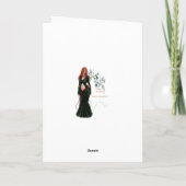 ロビン – ホリデーカード (裏面)