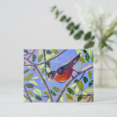 ロビン ポストカード (スタンド正面)