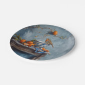 ロビン – ラウンド紙プレート ペーパープレート (アングル)