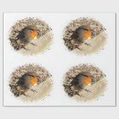 ロビン ラッピングペーパー (フラット)