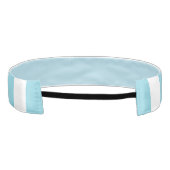 ロビンEgg Blueと1.5ストライプのインチダブルサテン アスレチックヘッドバンド (裏面)