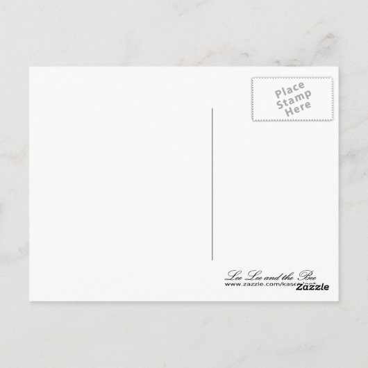 ロビンFinds氏鍵、郵便はがき ポストカード (裏面)