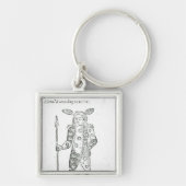 ロビンGoodfellow キーホルダー (正面)