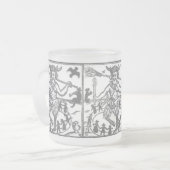 ロビンGoodfellow (1629年) フロストグラスマグカップ (正面左)