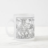 ロビンGoodfellow (1629年) フロストグラスマグカップ (左)